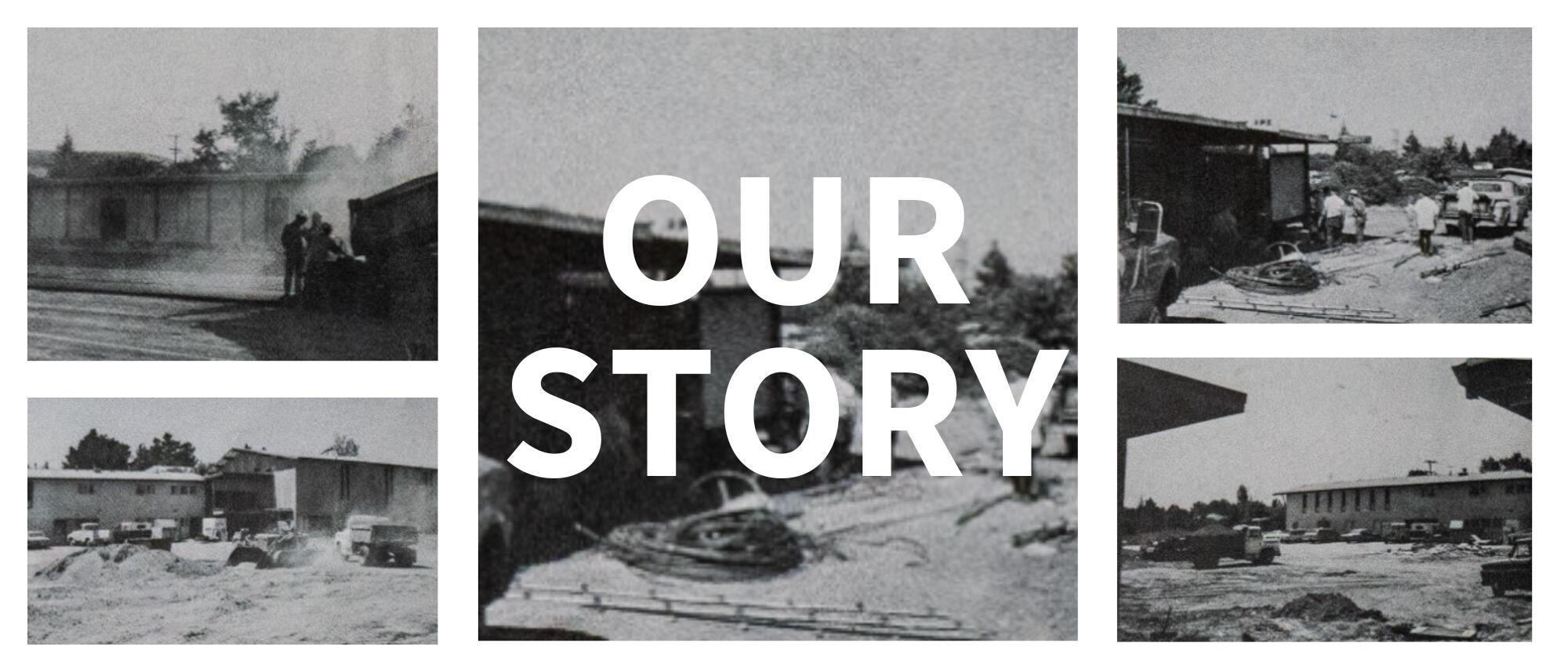 "Our Story" Collage Photos