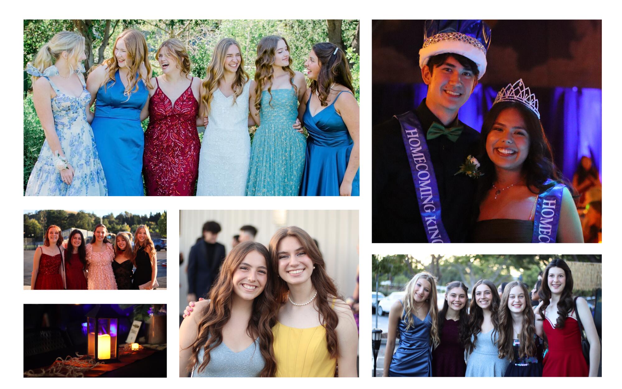 Homecoming collage of photos